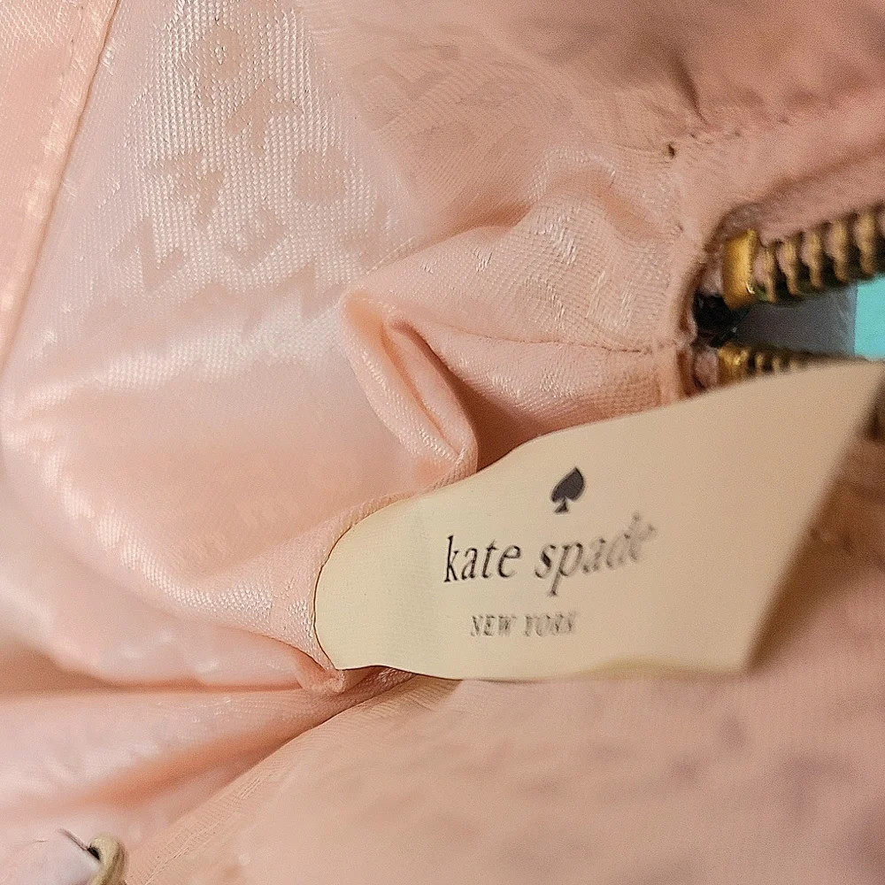 💖Kate Spade Wellesley Rachelle Large Light Pink Pebble Leather Satchel, EUC - Picture 14 of 17